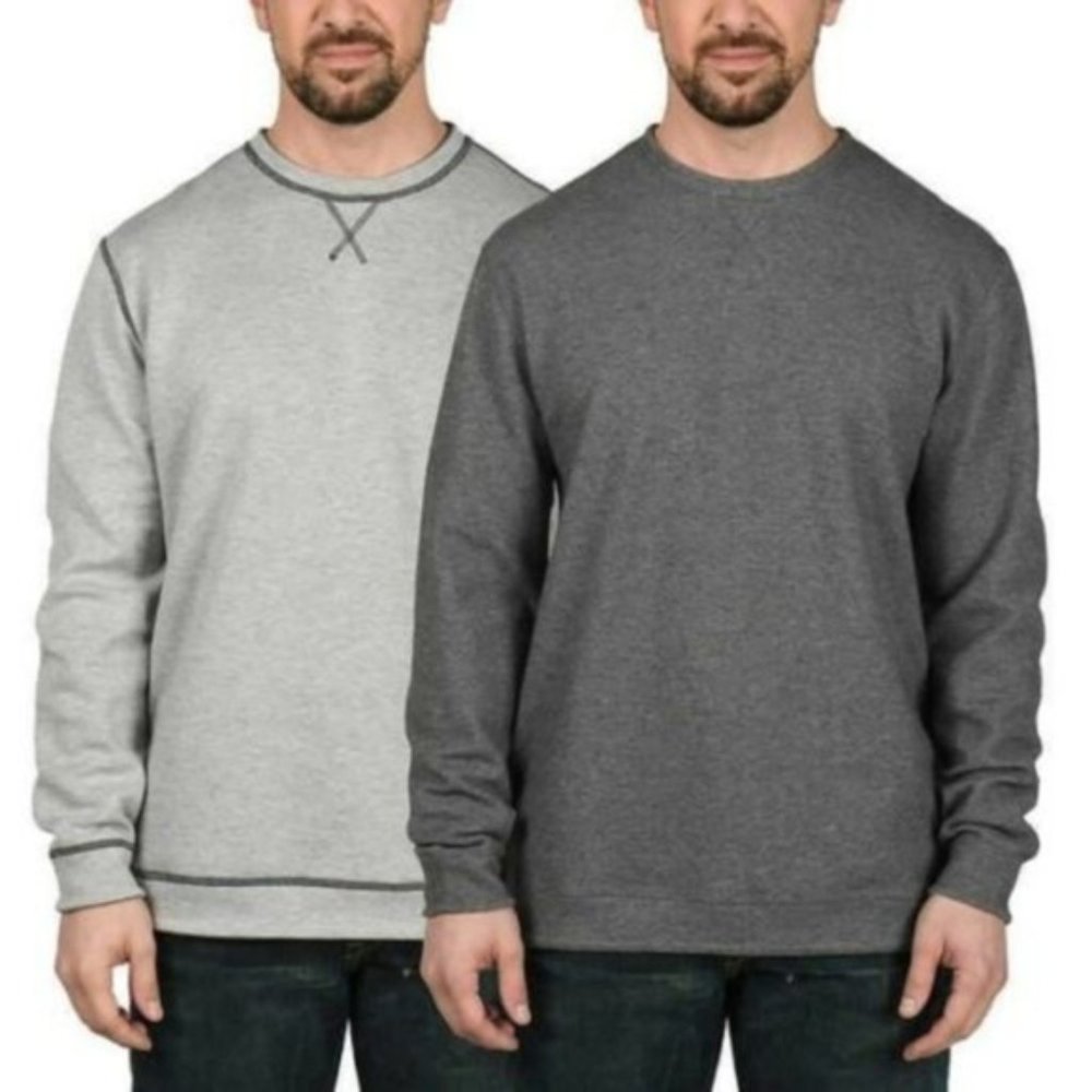 Island Sands Men’s Reversible Crew Neck Sweater